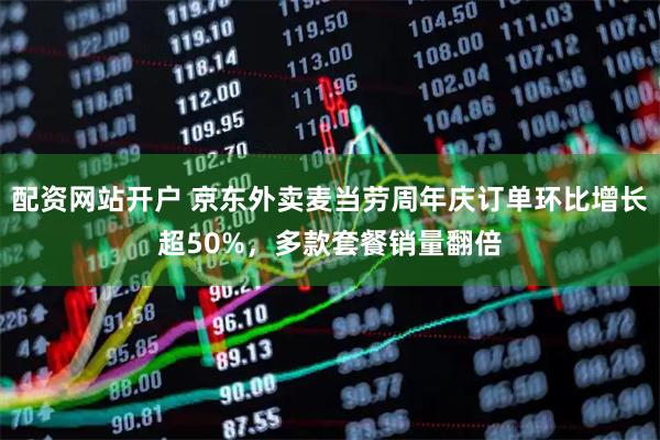 配资网站开户 京东外卖麦当劳周年庆订单环比增长超50%，多款套餐销量翻倍